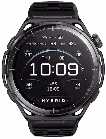 Smartwatch Amazfit Balance 3 Titanium Black con Display Touchscreen da 1,5 pollici, 64 GB, Bluetooth e GPS integrato