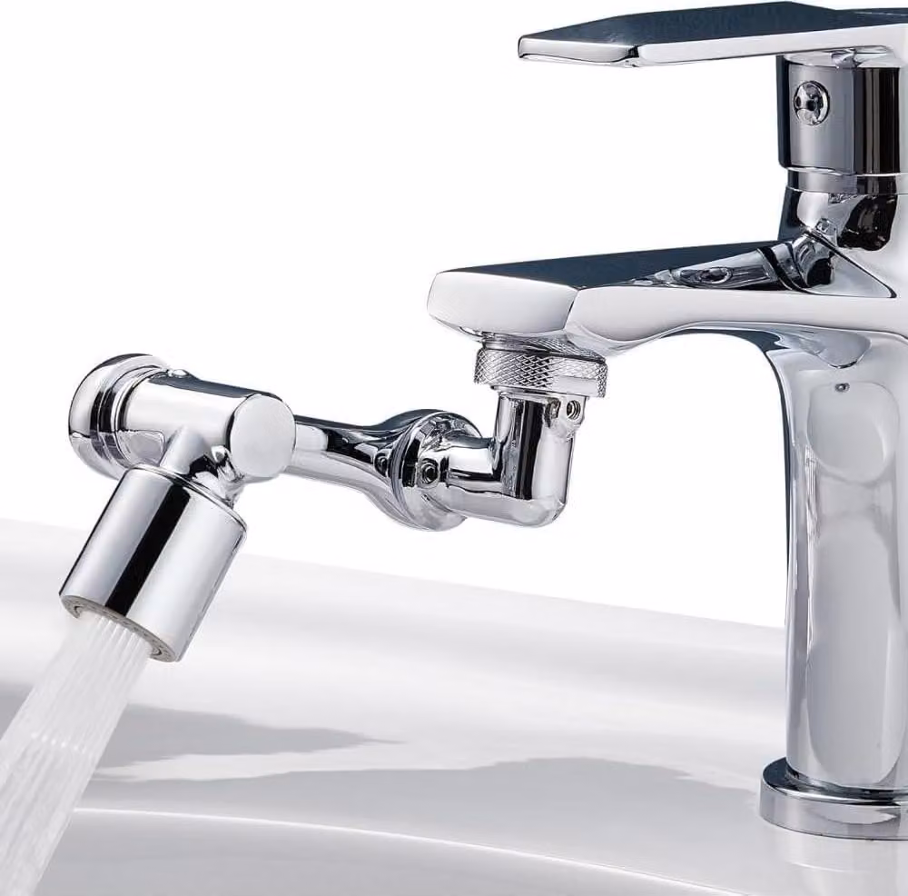 Prolunga per rubinetto ruotabile di 1080 gradi - attacco multifunzionale per rubinetto per bagno e cucina