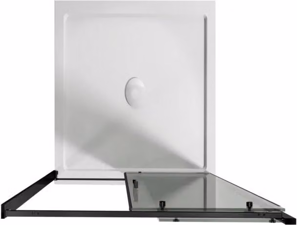 Porta Doccia 130 CM 198 CM Vetro Trasparente 8 MM Versione Destra con Easy-Clean mod. Prime Bla