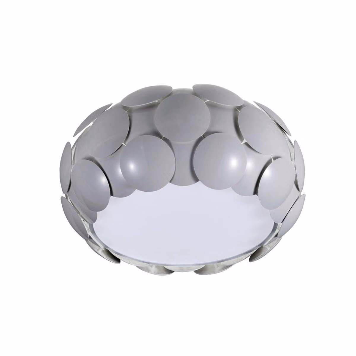 Plafond LED Italux Santina grigio moderno C0317-06L-U1GM