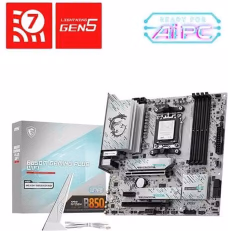 Msi b850m gaming plus wifi scheda madre amd b850 socket am5 micro atx - 911-7E66-001