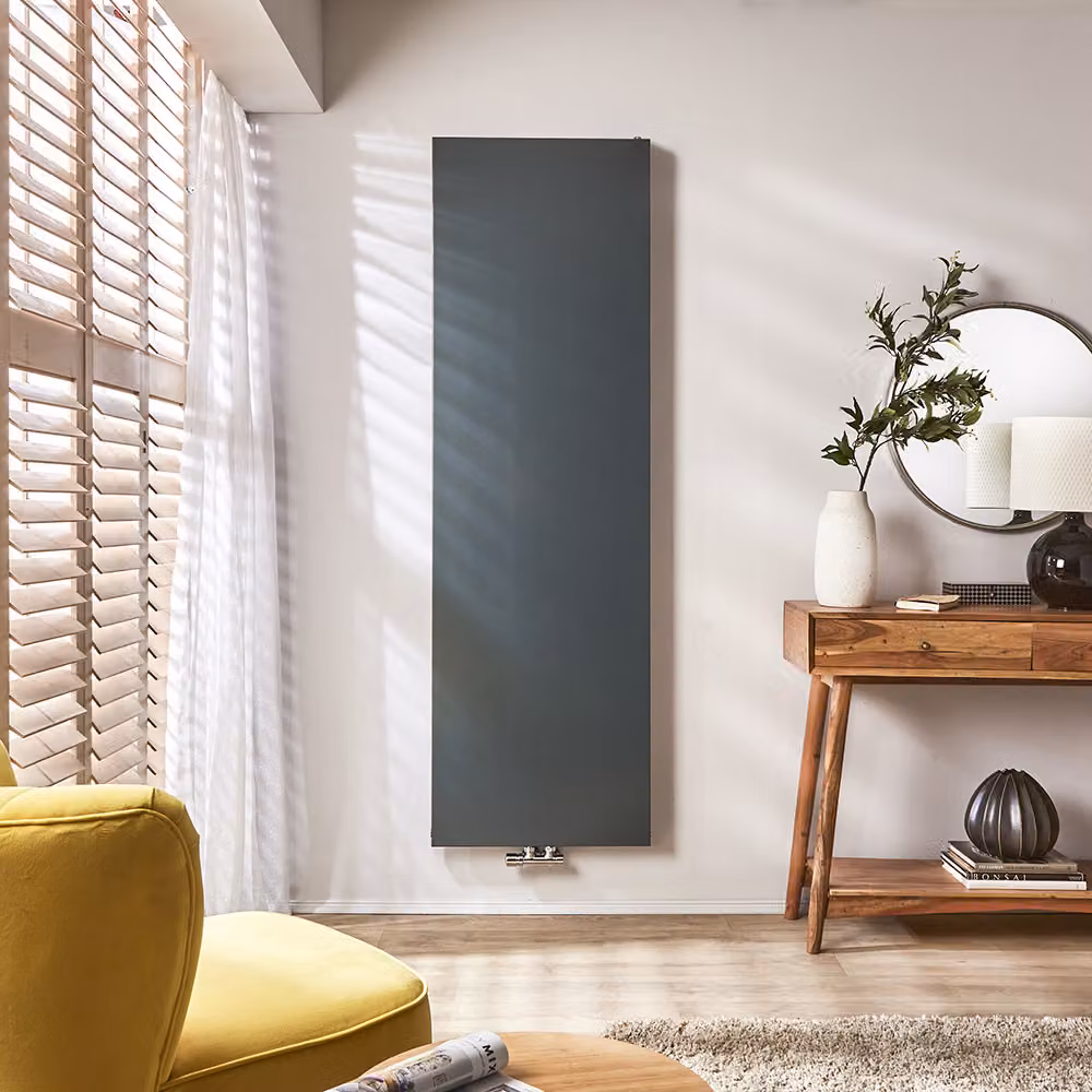 Radiatore Verticale Blu Acciaio 1800x500mm – Rubi