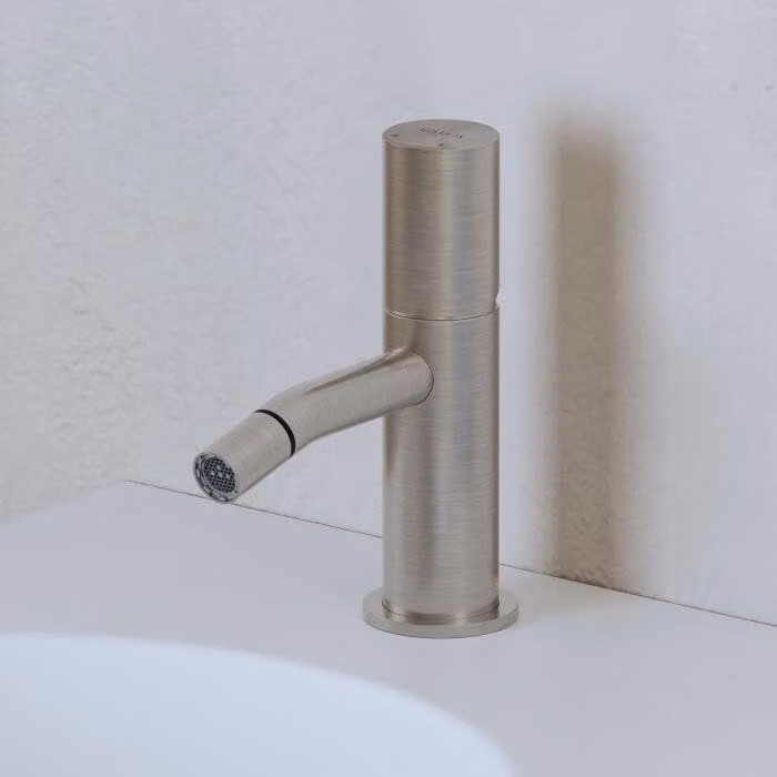 ALLUVION Juno: miscelatore monocomando in acciaio inossidabile per bidet, senza valvola di scarico