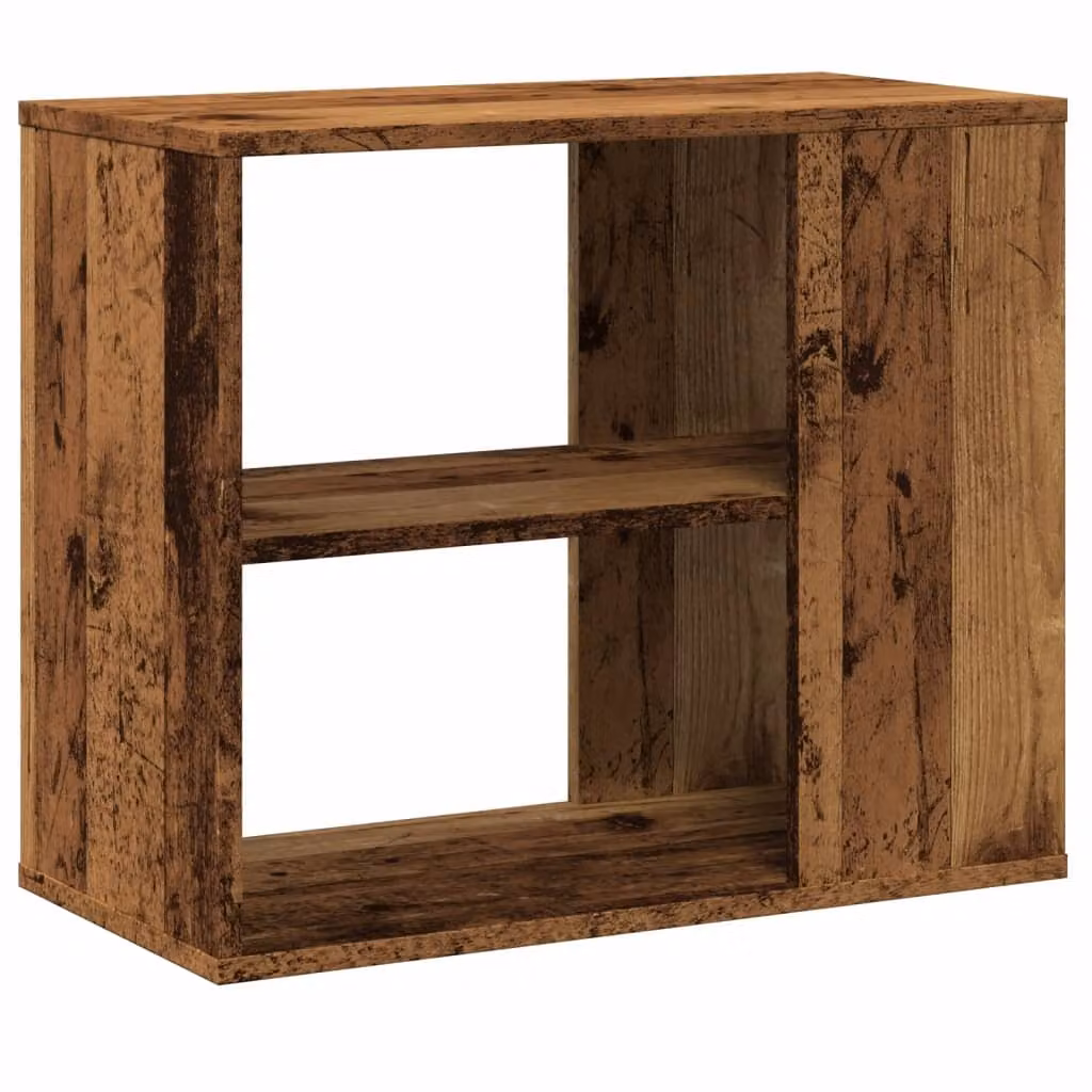 Mobiletto Laterale Legno Antico 60x30x50 cm Legno Multistrato