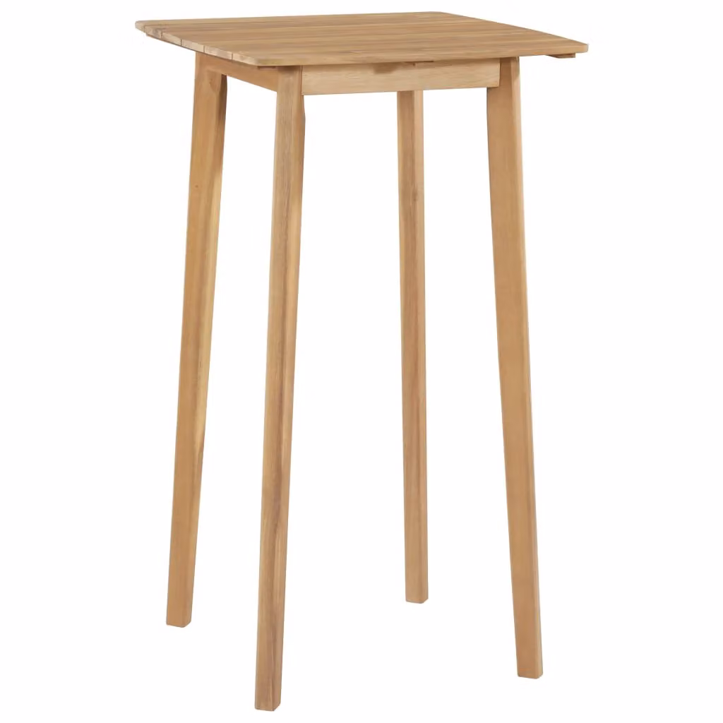 vidaXL Set da pranzo da giardino 5 pezzi in legno massiccio di acacia