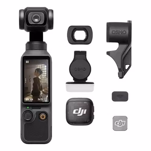 Action Camera DJI Osmo Pocket 4 Creator Combo Black con Sensore da 1 Pollice – 3