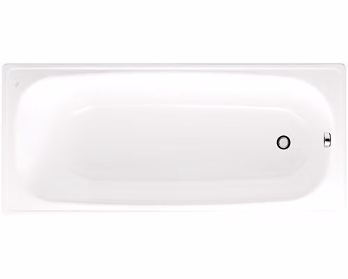 Vasca da bagno Jika Riga 140x70 cm in acciaio H2340400000001
