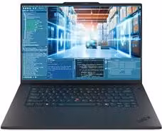 Notebook Lenovo ThinkPad P1 Gen 8 da 16 pollici, Intel Core Ultra 7 255H, 32GB RAM, 1TB SSD, Nero 21Q8003TIX
