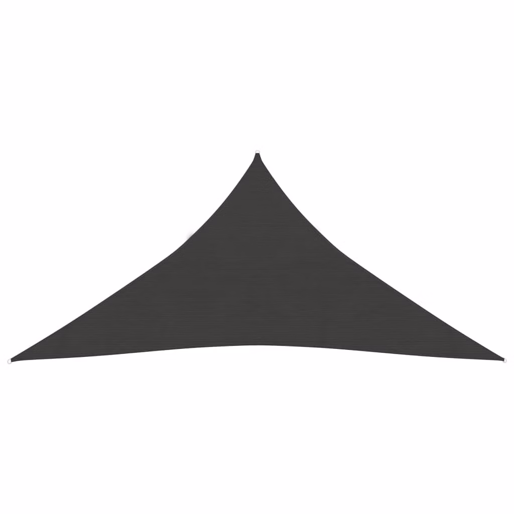 The Living Store Tenda da sole 160 g/m² antracite 3x4x4 m HDPE