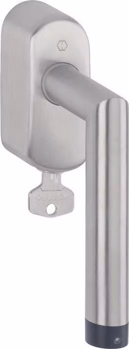 NW-HOPPE maniglia per finestra (acciaio inox 37 mm / bloccabile opaco) - 11902723