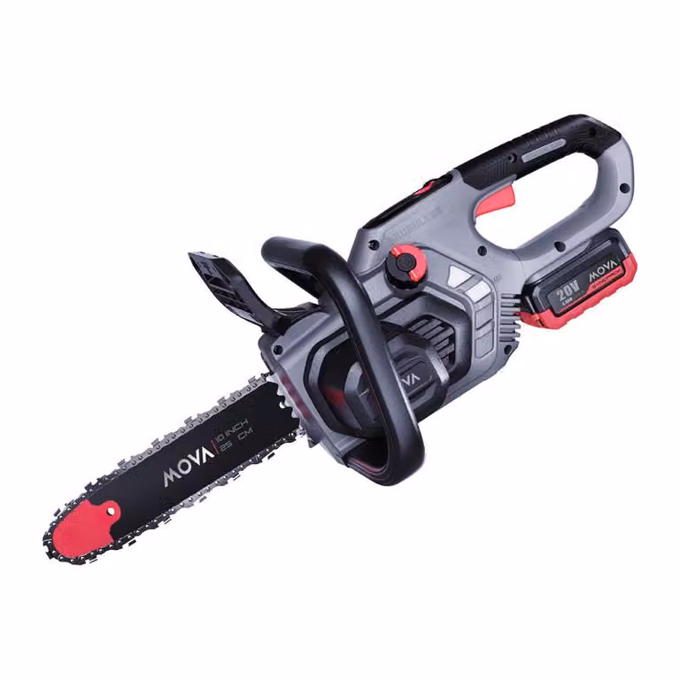 Troncatrice a catena elettrica a batteria, senza spazzole, da 25 cm, modello MOVA GC210