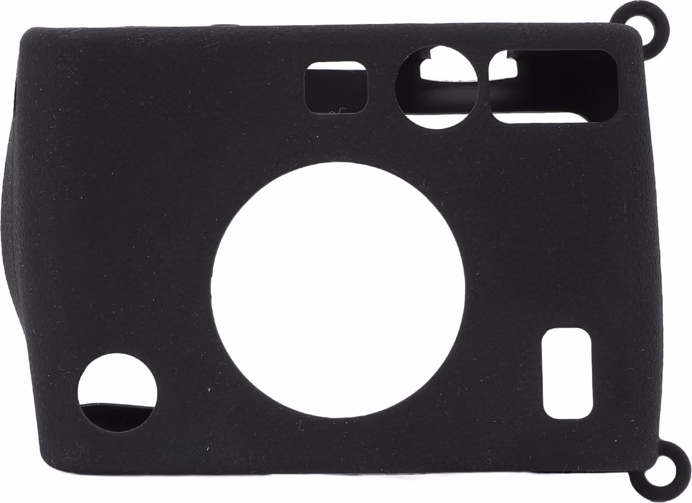 Copertura protettiva in silicone per fotocamera istantanea EVO, buona vestibilità, apertura precisa, copertura morbida, nero
