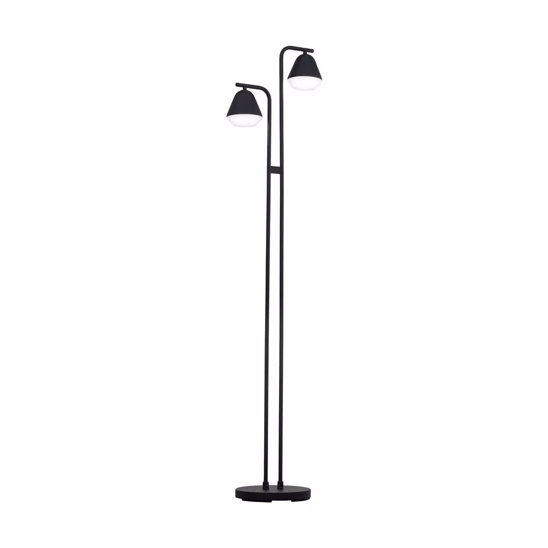 EGLO 99036 Lampada da terra "PALBIETA" in plastica, trasparente, incl. lampadina