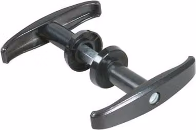 Set di 15 Martelline per Porta Basculante Ibfm Q8 in Zama Nera Opaca 25-38 mm