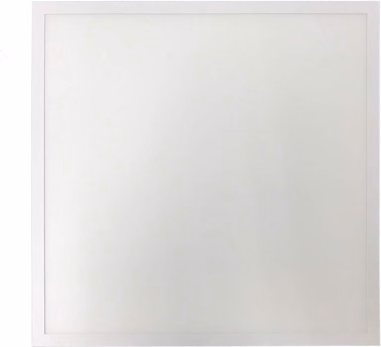 Braytron LED pannello 62x62cm 40W bianco freddo 6500K plafoniera 3400lm lampada da soffitto sottile cornice bianca