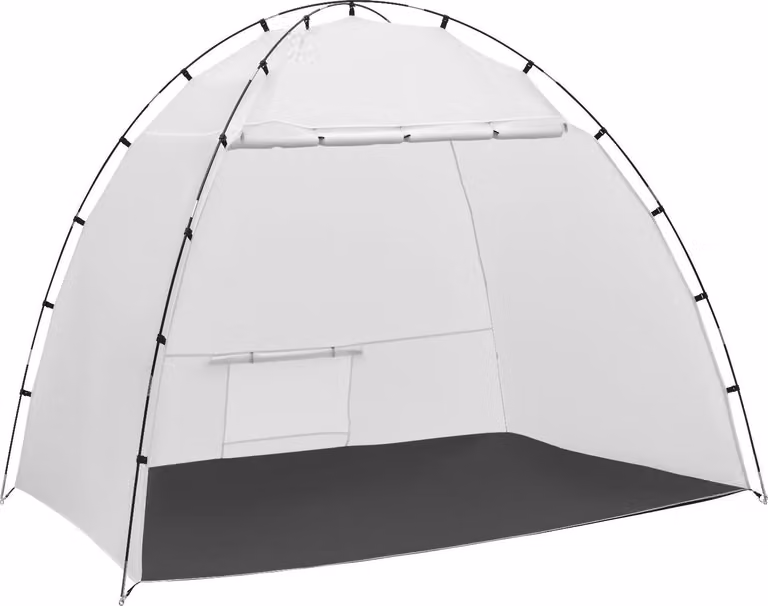 SucceBuy Tenda portatile per cabina di verniciatura (area di lavoro 233x172x190 cm) Tenda per verniciatura a spruzzo per lavori di verniciatura, cabina di verniciatura idrorepellente con pavimento fisso e porta avvolgibile per mobili come armadi, sedie e