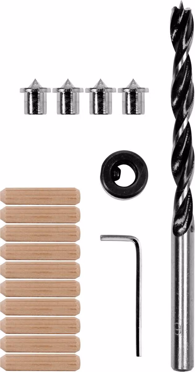Set di tasselli da 10 mm 17 pezzi
