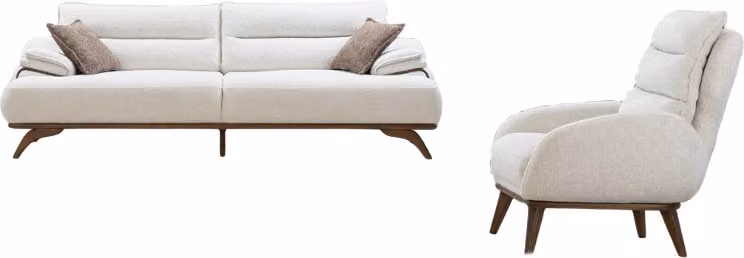 Sofa Polstergarnitur Couchgarnitur Wohnzimmergarnitur Sofa-Set Sessel Sitzgruppe