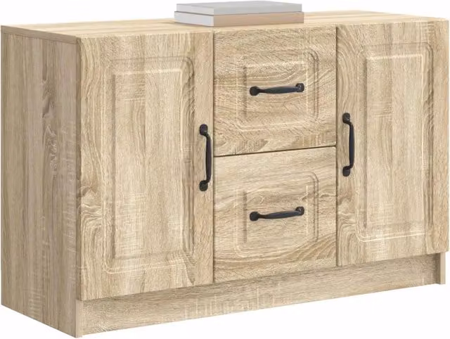 Credenza | Madia | Buffet da pranzo | Armadio da pranzo Rovere Sonoma 89 x 34,5 x 57 cm Legno ingegnerizzato