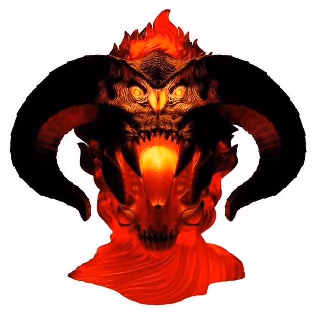 Lampada Balrog - Design unico, luce LED, arredamento per la casa