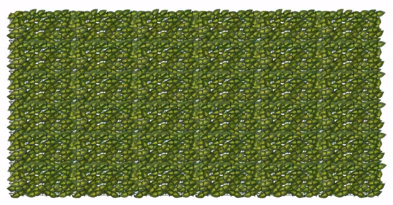 Schermo per balcone con foglie Verde e Giallo 300 x 150 cm