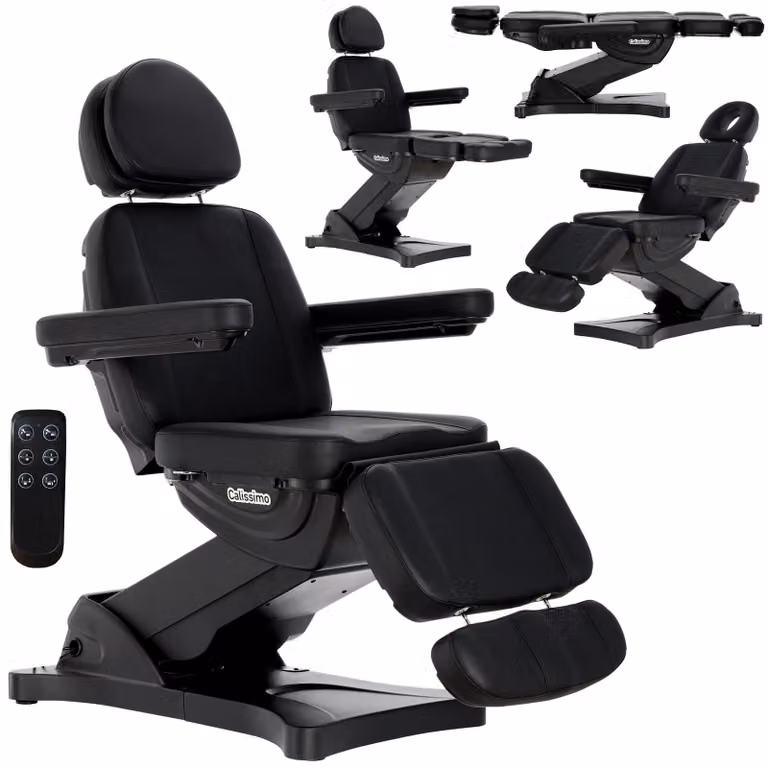 Sedia elettrica per salone di bellezza centro estetico pedicure regolabile 3 attuatori Jayden