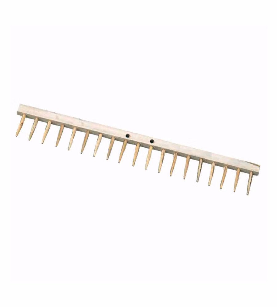 Rastrello Legno Diritto 19 Denti Faggio 70 Arcadia