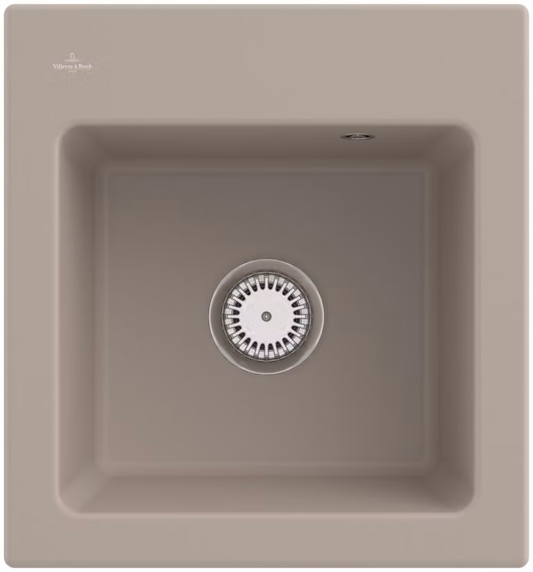 Lavello da cucina Villeroy&Boch, lavello da cucina Subway 45 XS Almond 475x510mm, larghezza base 45cm