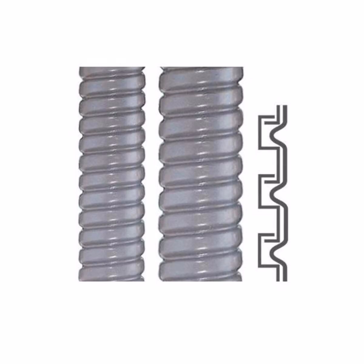 Guaina di protezione metallica Flexa SPR-PVC-AS AD14/10gr 12011111010