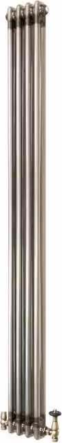 Radiatore 2 Colonne Verticale Metallo Grezzo 1800 x 200 mm TRV