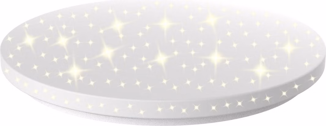 BLULAXA Lampada LED da parete/soffitto Promina-S, cielo stellato, 12 W, 4000 K, 1200 lm, IP20, bianco neutro
