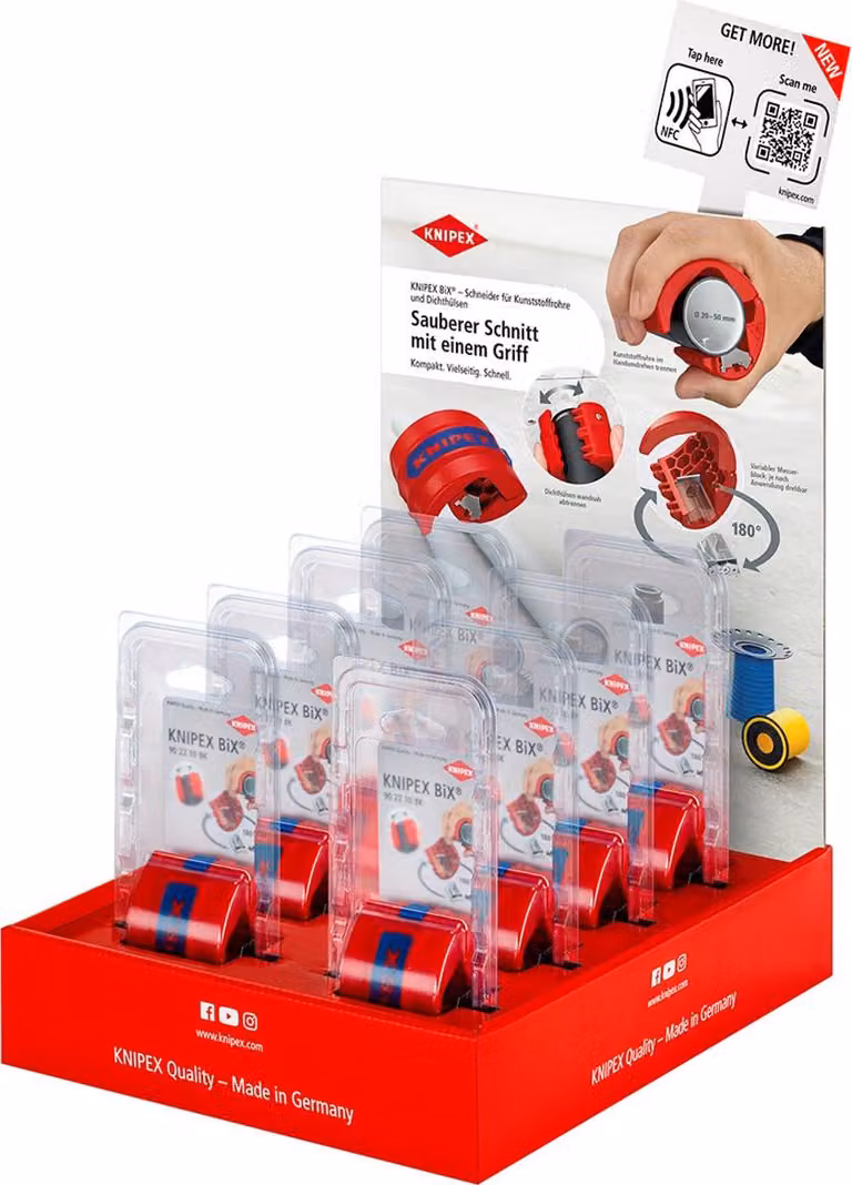 Knipex 00 18 01 V43 Display a vite 8 x 90 22 10 BK