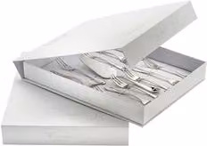Set di posate per dessert Eme in acciaio inox 18/10 color argento lucido, 13 pezzi