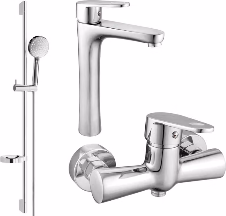 Mexen Kama DS75 set doccia, cromo - 72514DS75-00