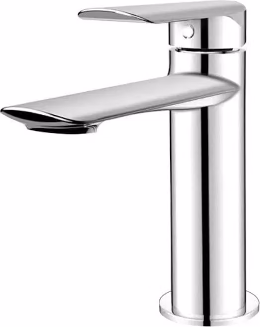 Rubinetto per lavabo senza scarico cromo