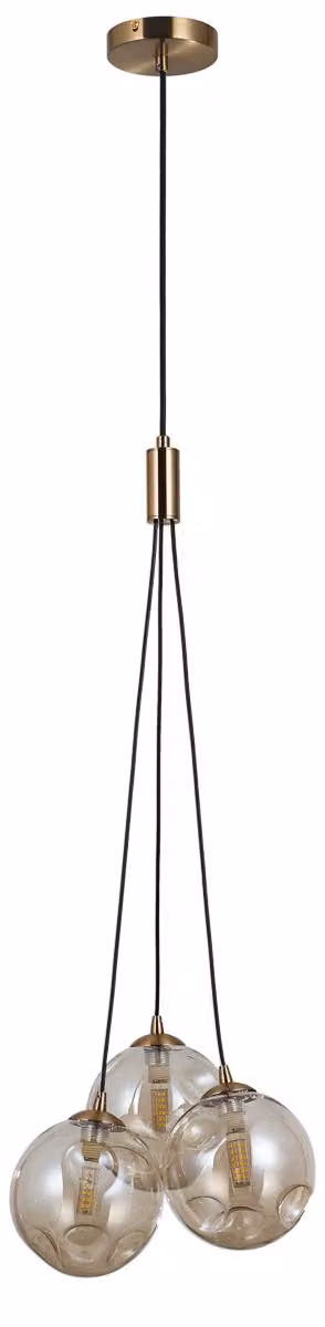 PERLOS PND-54456-3-HB-AMB Lampada a sospensione Italux