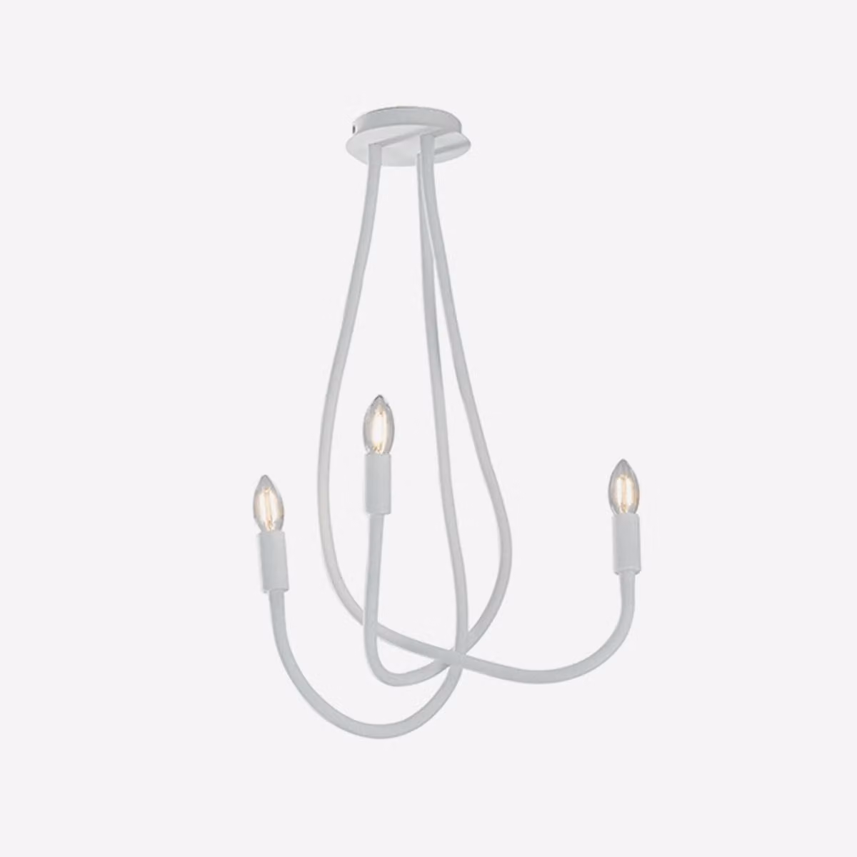 LUCE Design Lover Lampada da soffitto a 3 luci E14 Bianca