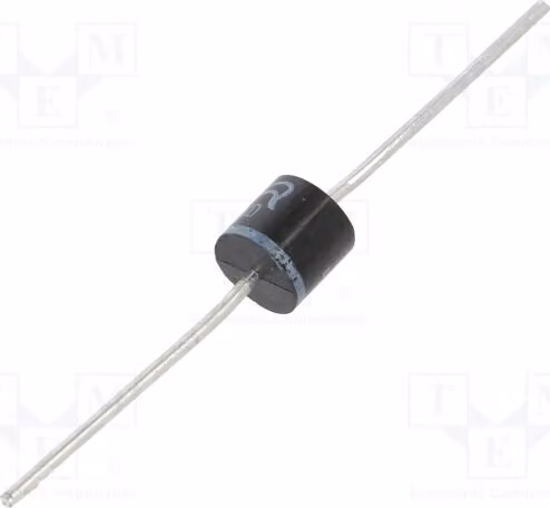 1 x Diodo: raddrizzatore, 300 ns, F12K120, diodo universale per montaggio su circuito stampato, 12A, 120V, Ifsm: 375A, per montaggio su circuito stampato