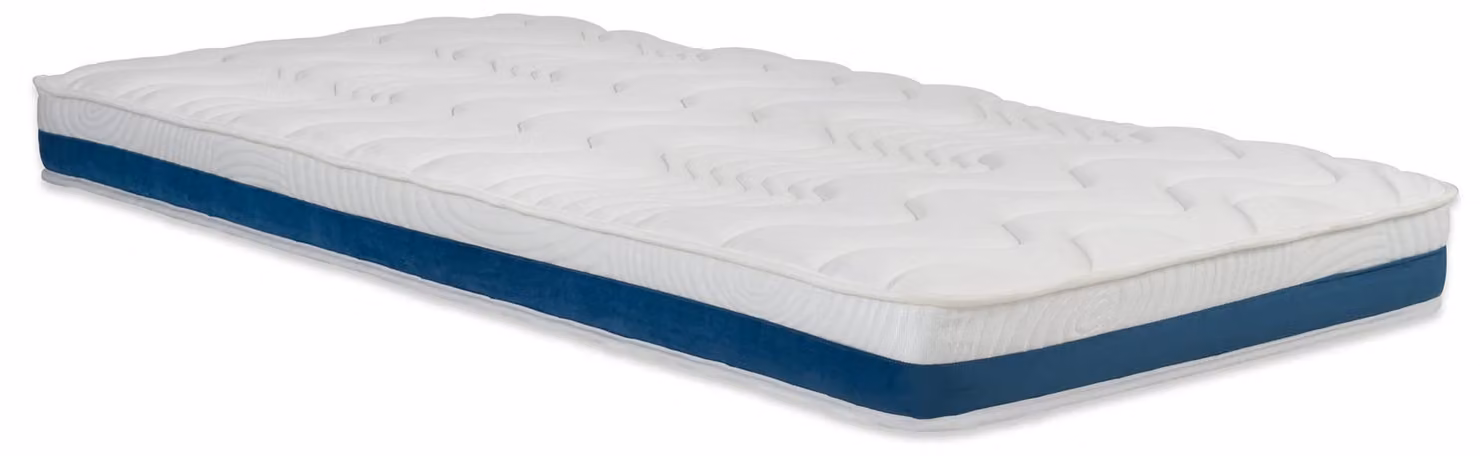 Materassi 90x190x17 cm, imbottitura in memory foam, 5 zone ergonomiche, ipoallergenici
