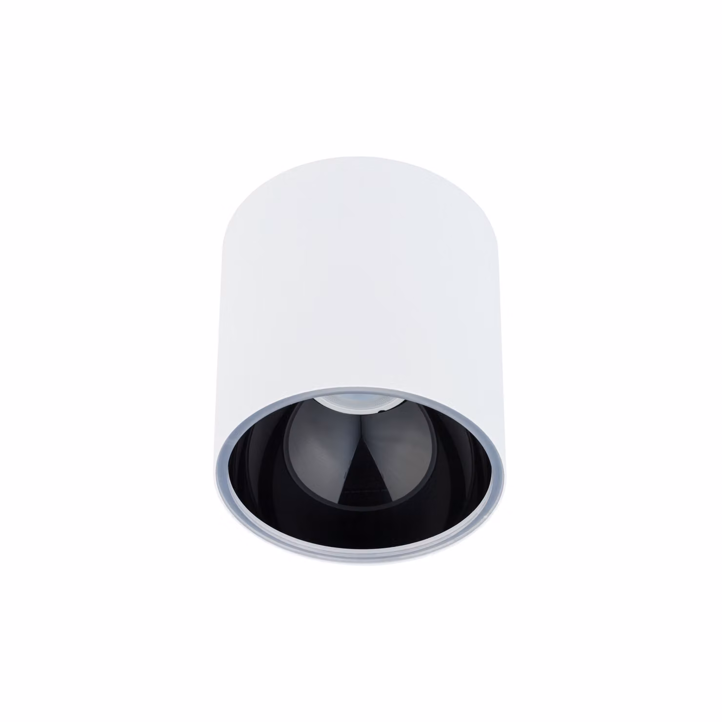 Faretto spot HALO bianco e nero 1xGU10x10W in metallo, dimensioni: 12,7x12,7x12,7 cm, IP20, Nowodvorski Lighting