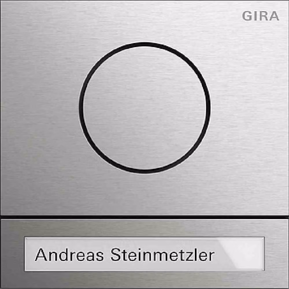 Modulo posto esterno Gira in acciaio inox 5565920