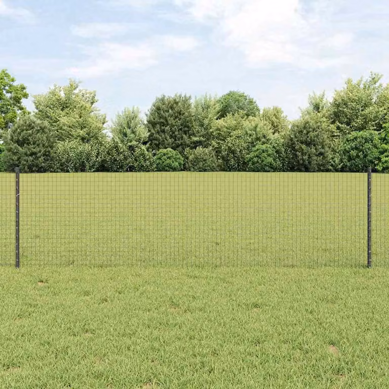 Recinzione in rete saldata con palo 10 x 0,6 m (L x H)