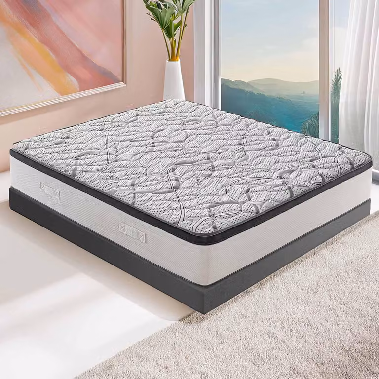 Materasso 160x200 cm, Alto 15 cm, in Schiuma HR, Ortopedico e Indeformabile Rigidità H4, Reversibile Lato Estate/Inverno, 100% Italy