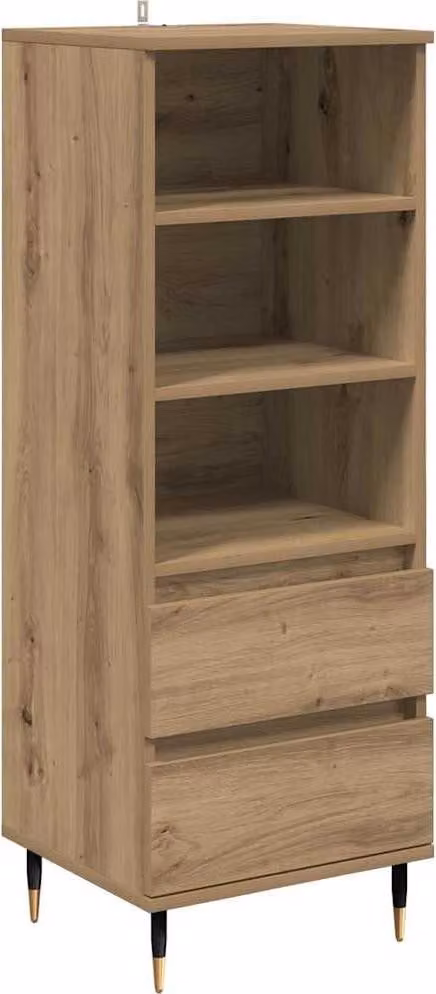 Credenza Rovere artigianale 40 x 36 x 110 cm Legno multistrato