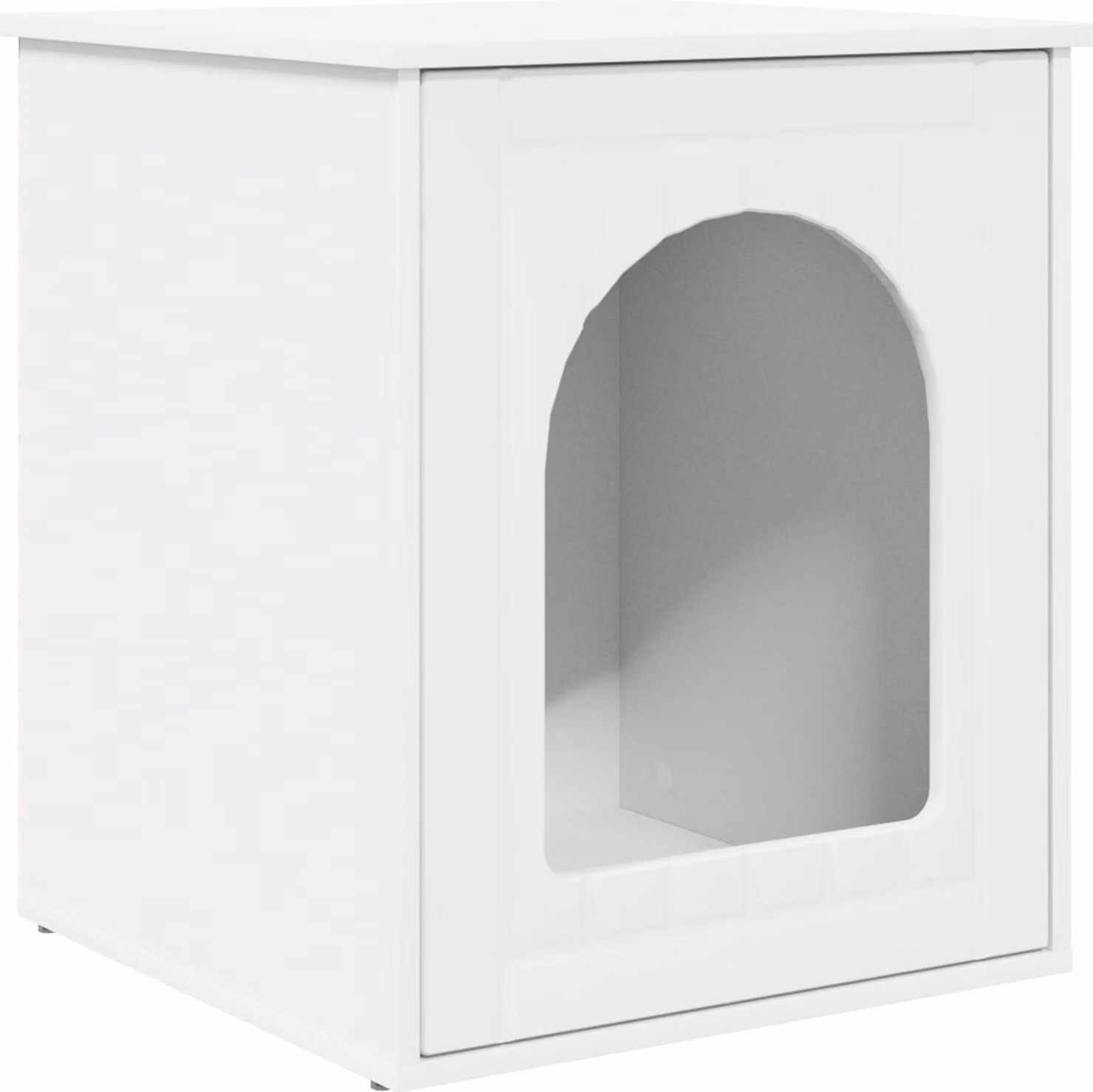 Casa per Gatti Bianco 53 x 52 x 62 cm Legno multistrato