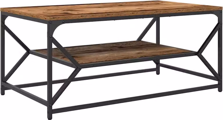 Tavolino da salotto Legno vecchio 90 x 50 x 40 cm