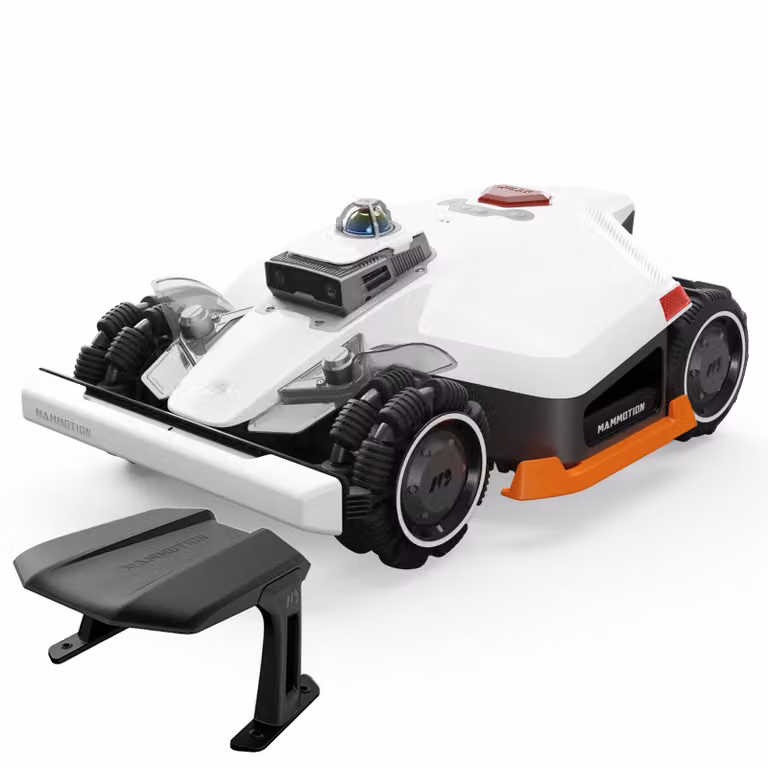 Robot tosaerba Mammotion LUBA 3 AWD 3000 con garage, senza cavo perimetrale, fino a 3000m², trazione integrale, mappatura auto,pendenza 80%, 4G, APP