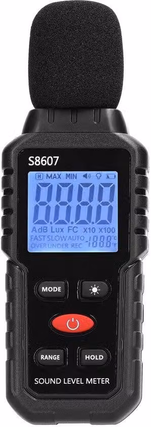 Misurazione digitale del rumore 30-130 dB
