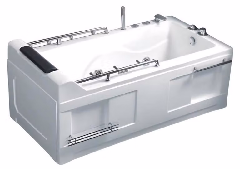 Spa-Bad Whirlpool Blubberbad Hydromassagewanne Whirlwanne Blubberbad 160x80 cm