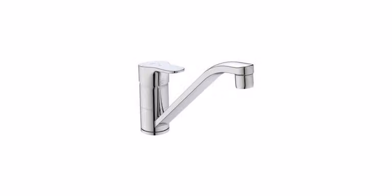 CERABASE BlueStart rubinetto miscelatore da cucina 226 mm proiezione cromo cromo